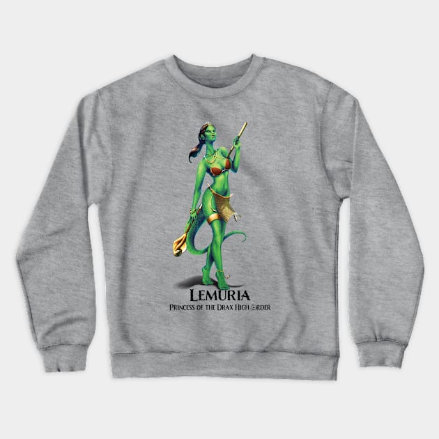 Lemuria Crewneck Sweatshirt by kingasilas